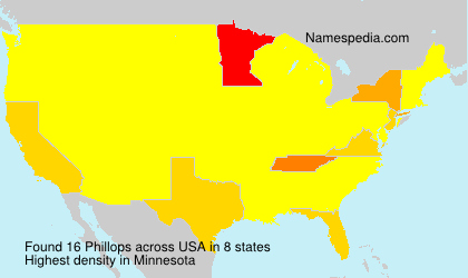 Surname Phillops in USA Surname Phillops in USA