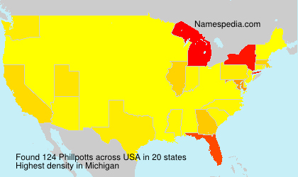 Surname Phillpotts in USA Surname Phillpotts in USA