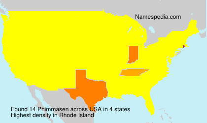 Surname Phimmasen in USA Surname Phimmasen in USA