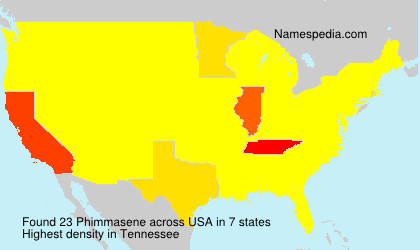 Surname Phimmasene in USA Surname Phimmasene in USA