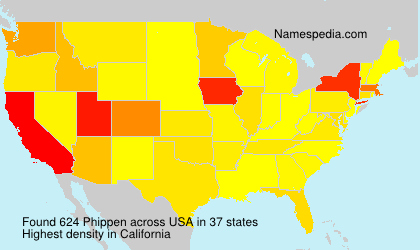 Surname Phippen in USA Surname Phippen in USA