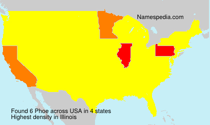 Surname Phoe in USA Surname Phoe in USA