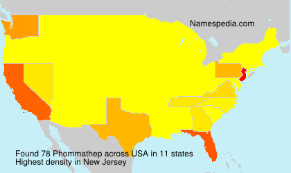 Surname Phommathep in USA Surname Phommathep in USA