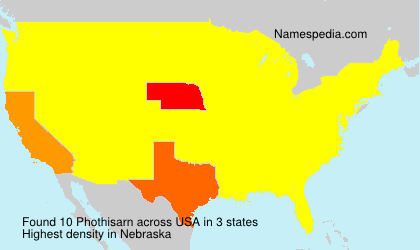 Surname Phothisarn in USA Surname Phothisarn in USA