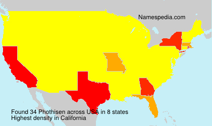 Surname Phothisen in USA Surname Phothisen in USA