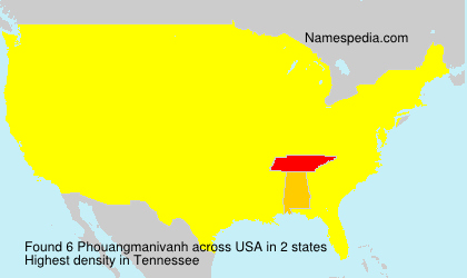 Surname Phouangmanivanh in USA Surname Phouangmanivanh in USA