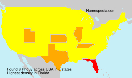 Surname Phouy in USA Surname Phouy in USA