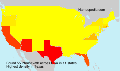 Surname Phrasavath in USA Surname Phrasavath in USA