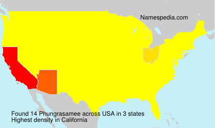 Surname Phungrasamee in USA Surname Phungrasamee in USA