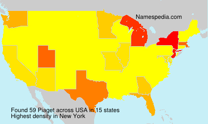 Surname Piaget in USA Surname Piaget in USA