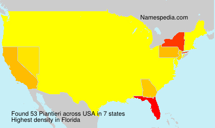 Surname Piantieri in USA Surname Piantieri in USA