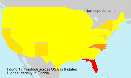 Surname Piastuch in USA Surname Piastuch in USA