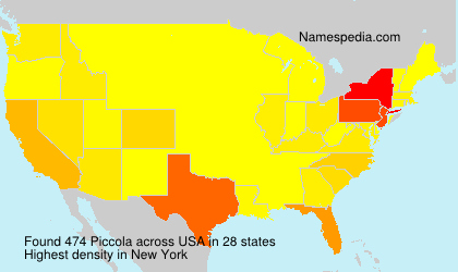 Surname Piccola in USA Surname Piccola in USA