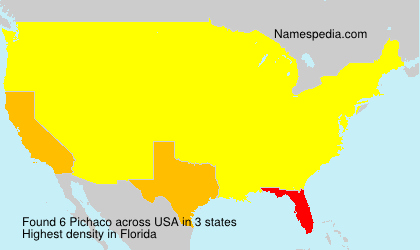 Surname Pichaco in USA Surname Pichaco in USA