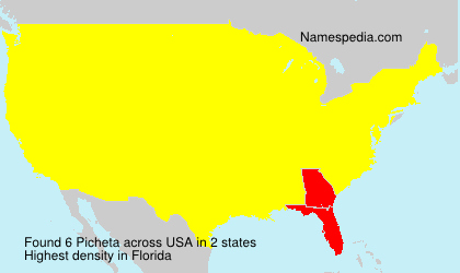 Surname Picheta in USA Surname Picheta in USA