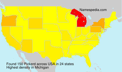 Surname Pickerd in USA Surname Pickerd in USA