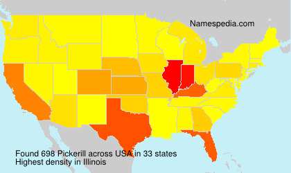Surname Pickerill in USA Surname Pickerill in USA