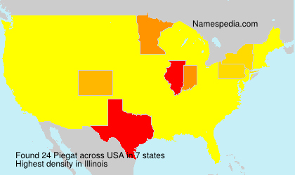 Surname Piegat in USA Surname Piegat in USA