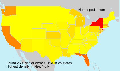 Surname Piehler in USA Surname Piehler in USA
