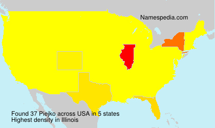 Surname Piejko in USA Surname Piejko in USA