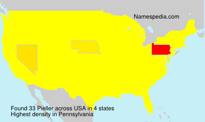 Surname Pieller in USA Surname Pieller in USA