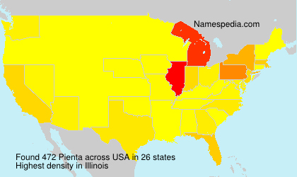 Surname Pienta in USA Surname Pienta in USA