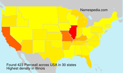 Surname Pierceall in USA Surname Pierceall in USA