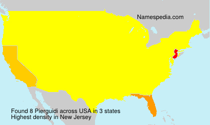 Surname Pierguidi in USA Surname Pierguidi in USA
