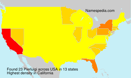 Surname Pierluigi in USA Surname Pierluigi in USA
