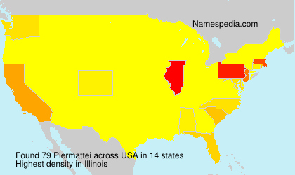 Surname Piermattei in USA Surname Piermattei in USA