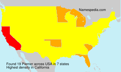 Surname Pierner in USA Surname Pierner in USA