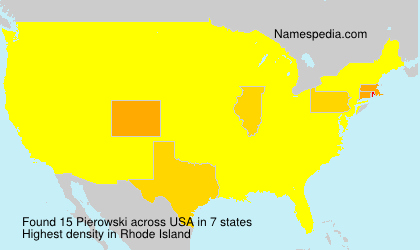 Surname Pierowski in USA Surname Pierowski in USA