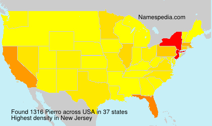 Surname Pierro in USA Surname Pierro in USA