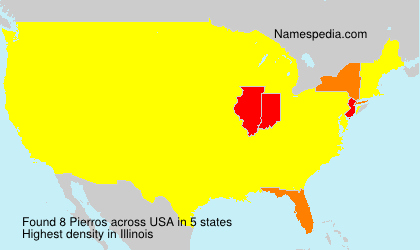 Surname Pierros in USA Surname Pierros in USA