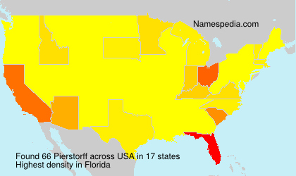 Surname Pierstorff in USA Surname Pierstorff in USA
