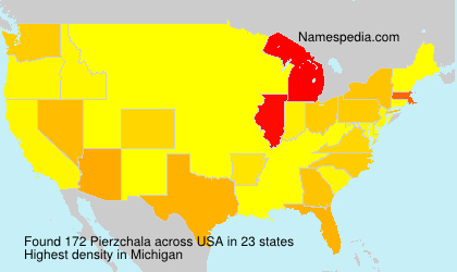 Surname Pierzchala in USA Surname Pierzchala in USA