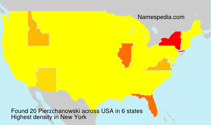Surname Pierzchanowski in USA Surname Pierzchanowski in USA