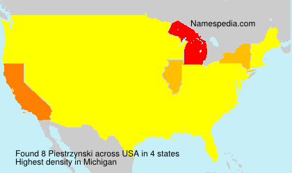 Surname Piestrzynski in USA Surname Piestrzynski in USA