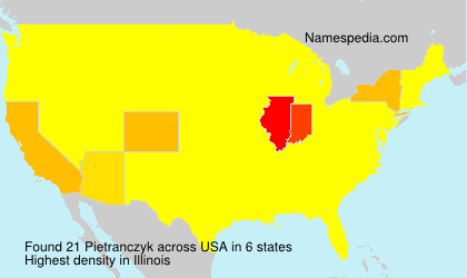 Surname Pietranczyk in USA Surname Pietranczyk in USA