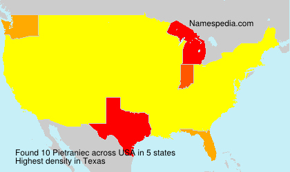 Surname Pietraniec in USA Surname Pietraniec in USA