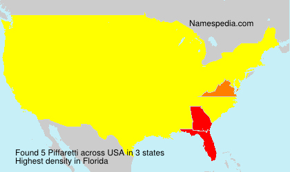 Surname Piffaretti in USA Surname Piffaretti in USA