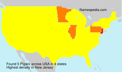 Surname Pigaro in USA Surname Pigaro in USA