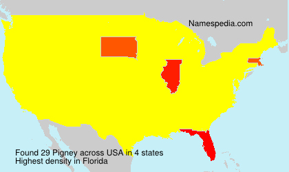 Surname Pigney in USA Surname Pigney in USA