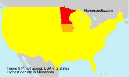 Surname Pihart in USA Surname Pihart in USA