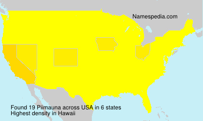Surname Piimauna in USA Surname Piimauna in USA