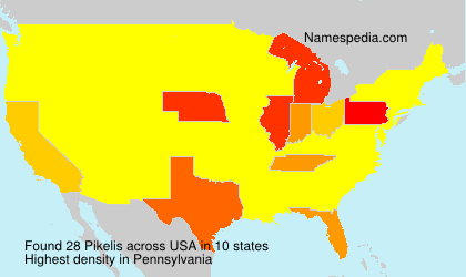 Surname Pikelis in USA Surname Pikelis in USA