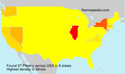 Surname Pikelny in USA Surname Pikelny in USA