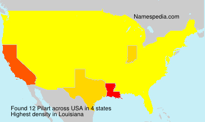 Surname Pilart in USA Surname Pilart in USA