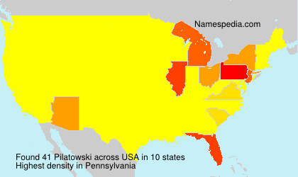 Surname Pilatowski in USA Surname Pilatowski in USA