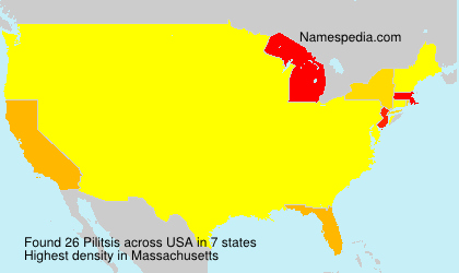 Surname Pilitsis in USA Surname Pilitsis in USA